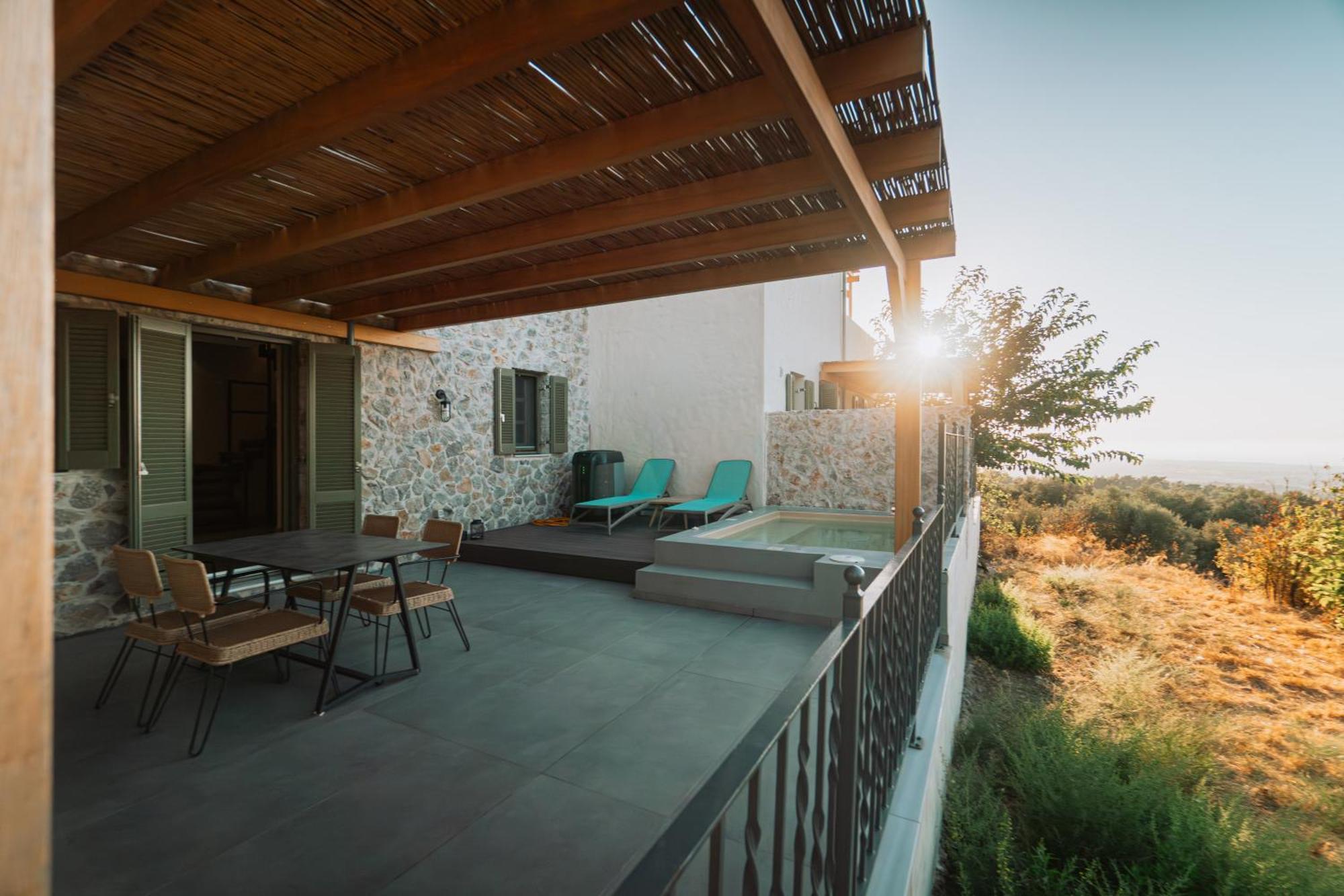 Villa Rosa - Luxury Villas With Panoramic Views Lagoudi Zia Exterior photo